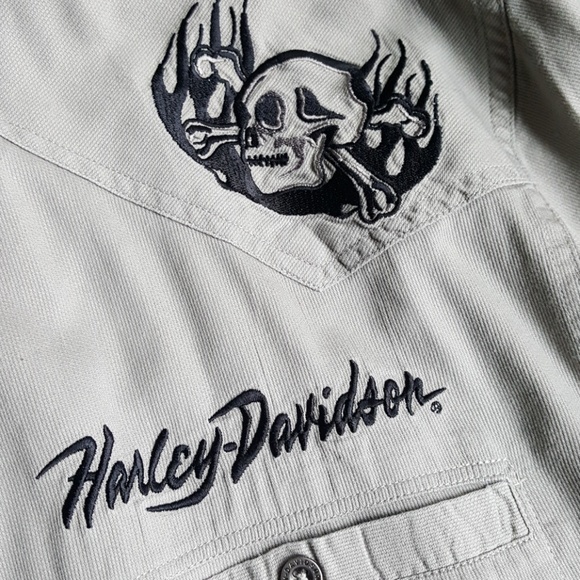 Harley-Davidson Other - Plus Size Mens Harley Long Sleeve Button Down